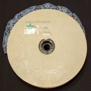 Blue Ribbon Lace Trim/Sewing/Crafts Original Roll